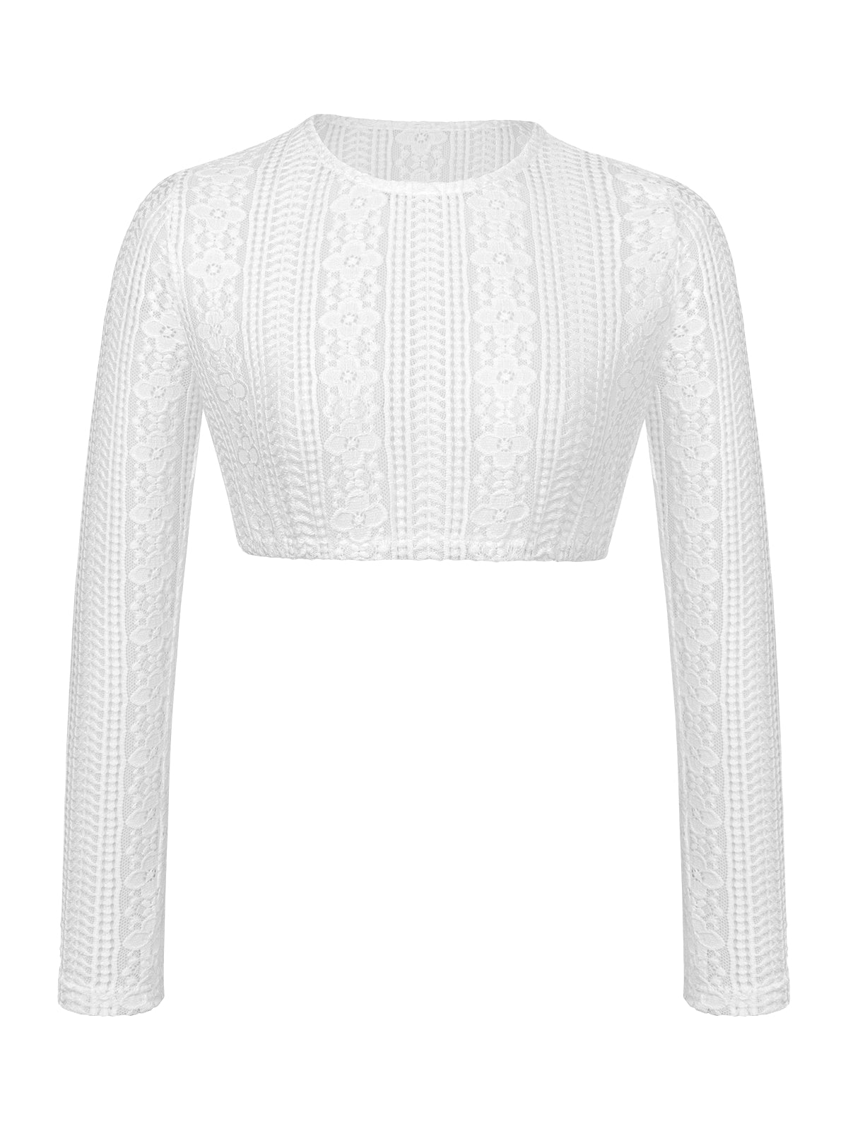 Aney Dirndlbluse – Weiß, langarm