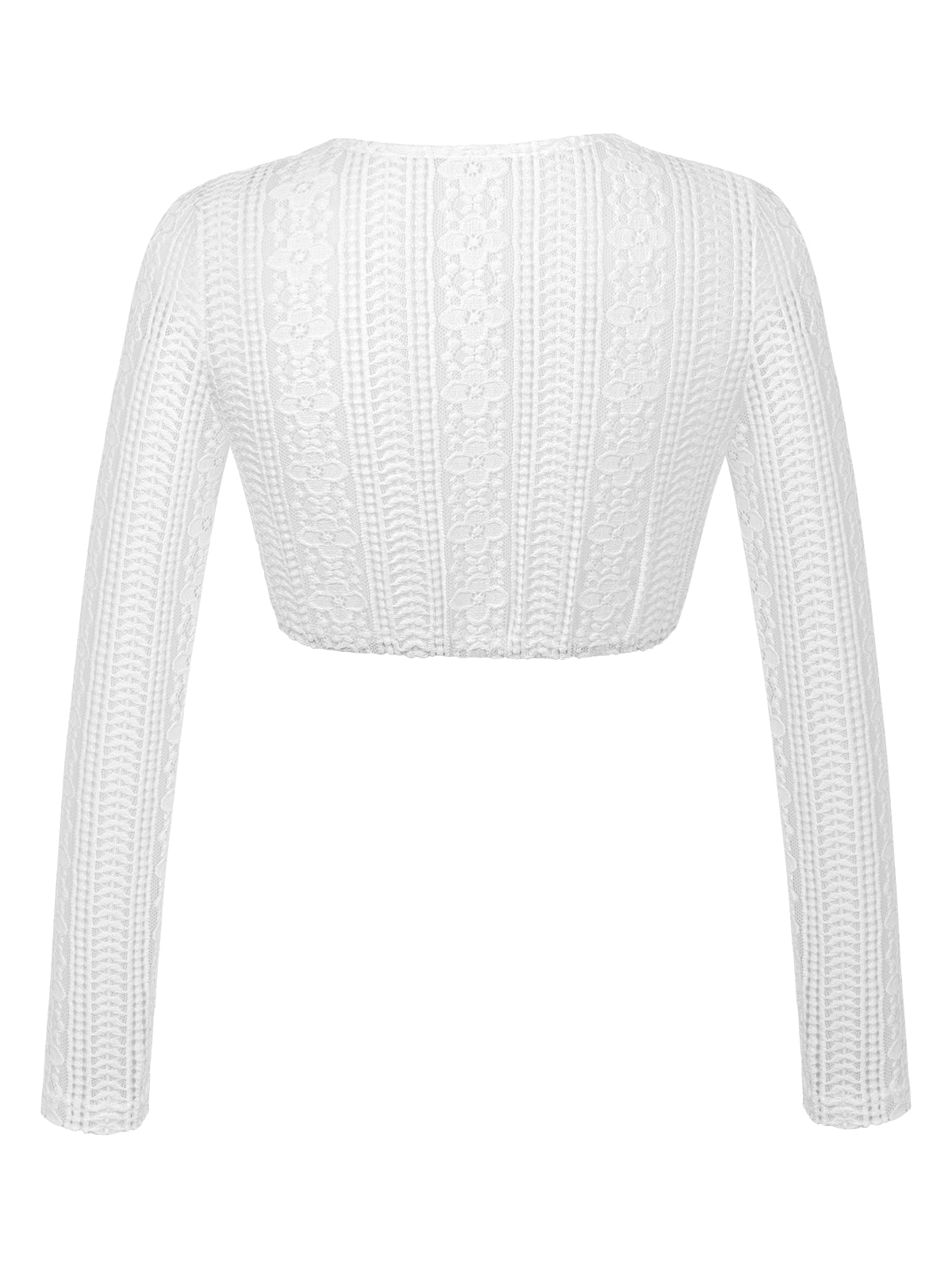 Aney Dirndlbluse – Weiß, langarm
