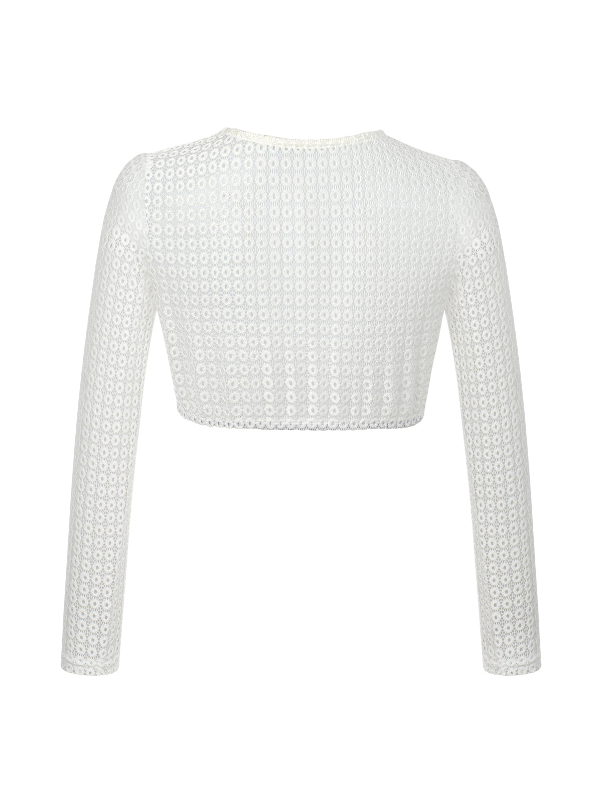Kiki Dirndlbluse – Weiß, langarm