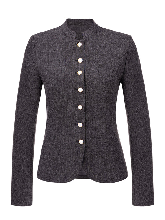 Trachtenjacke Damenjacke Barly in Schwarz