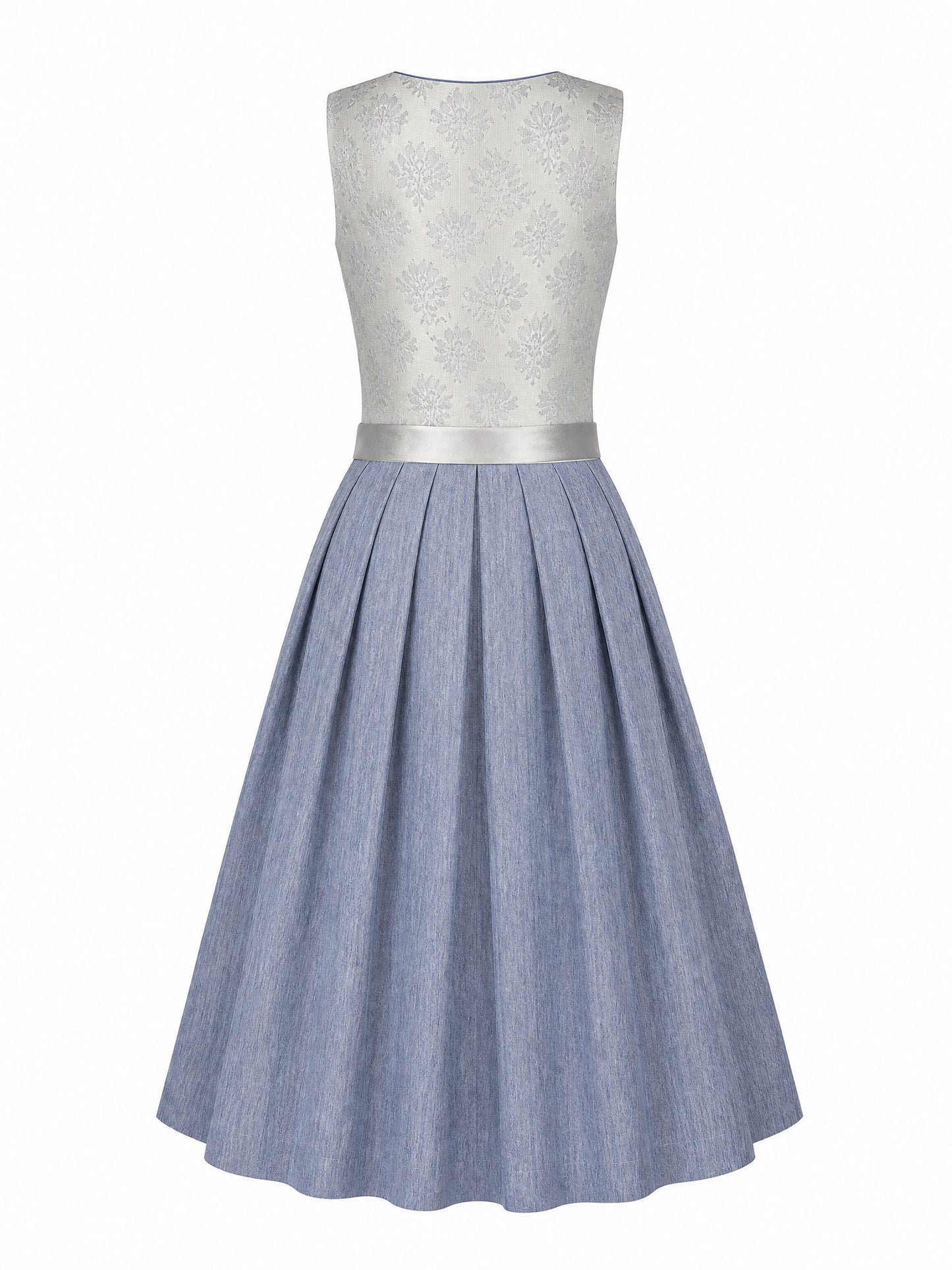 Rauchflieder Dirndl Sophia – Herzform