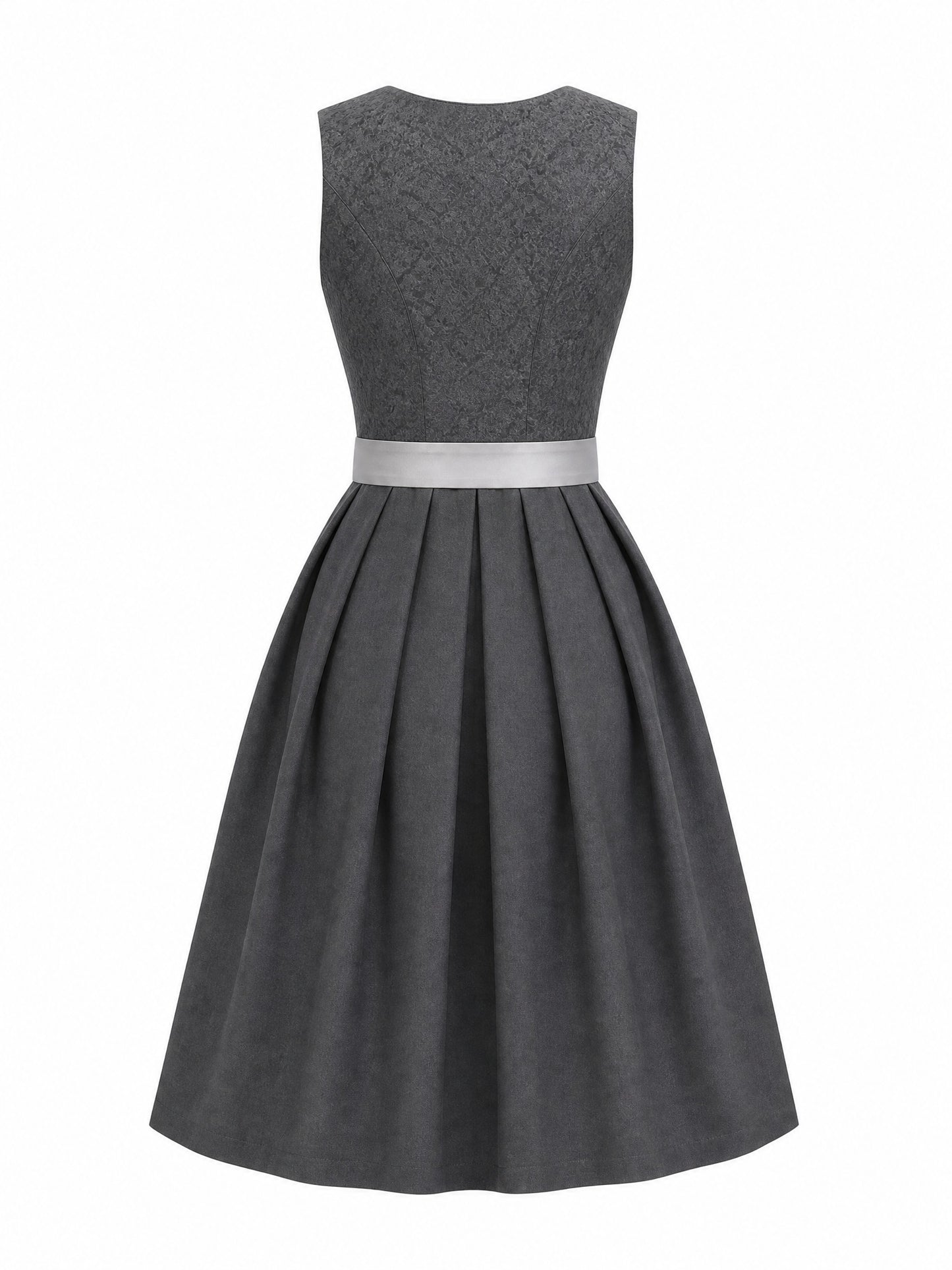 Graphit Dirndl Melanie – Eckige Linie