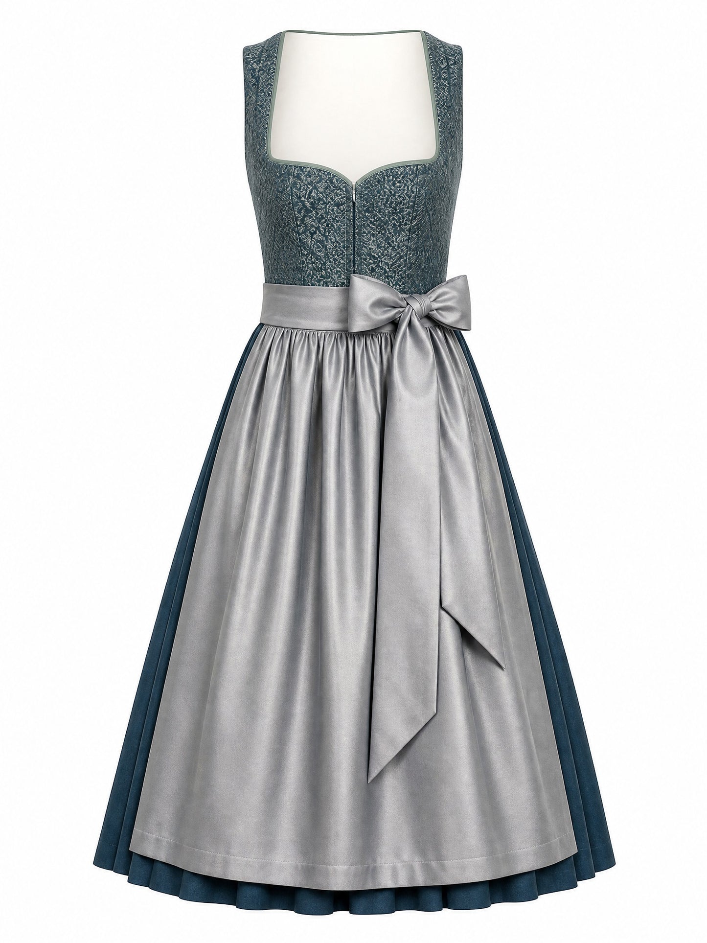 Rauchpetrol Dirndl Ramona – Herzform