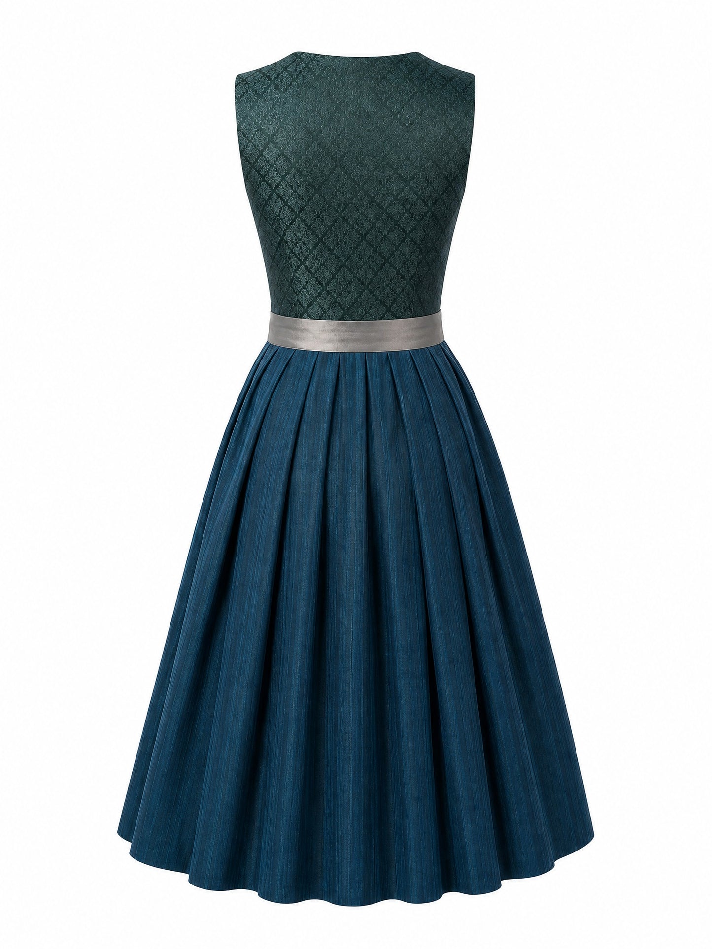 Rauchpetrol Dirndl Chiara – Eckige Linie