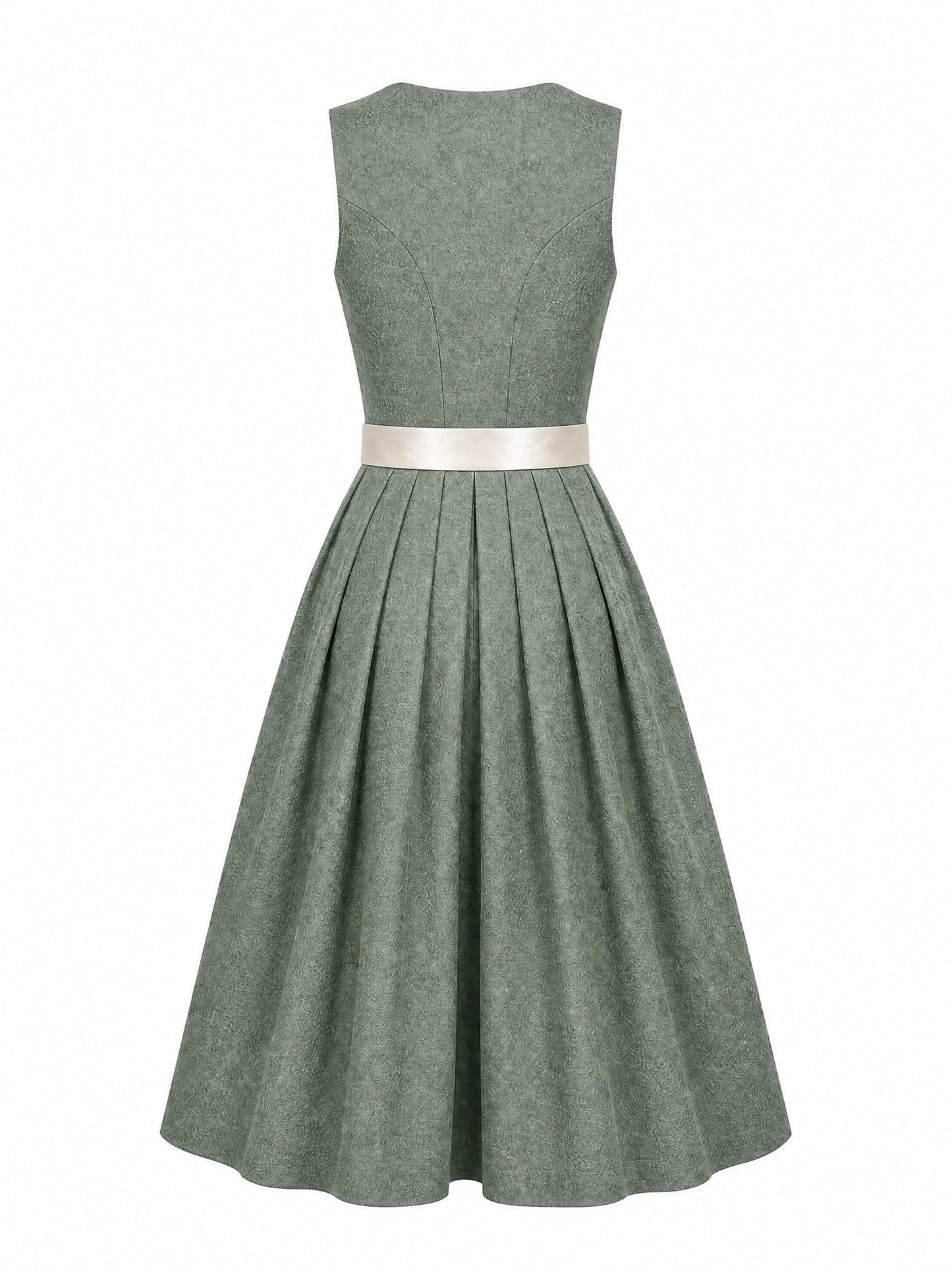 Mineralgrün Dirndl Sonja – Herzform