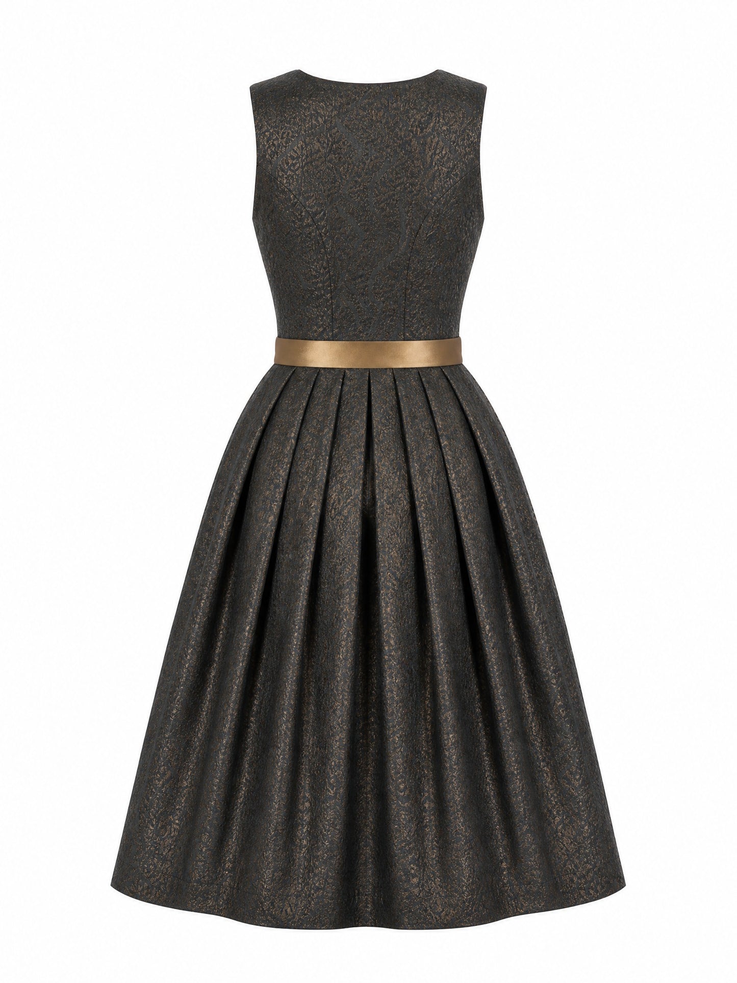 Anthrazit Dirndl Selina – Eckige Linie